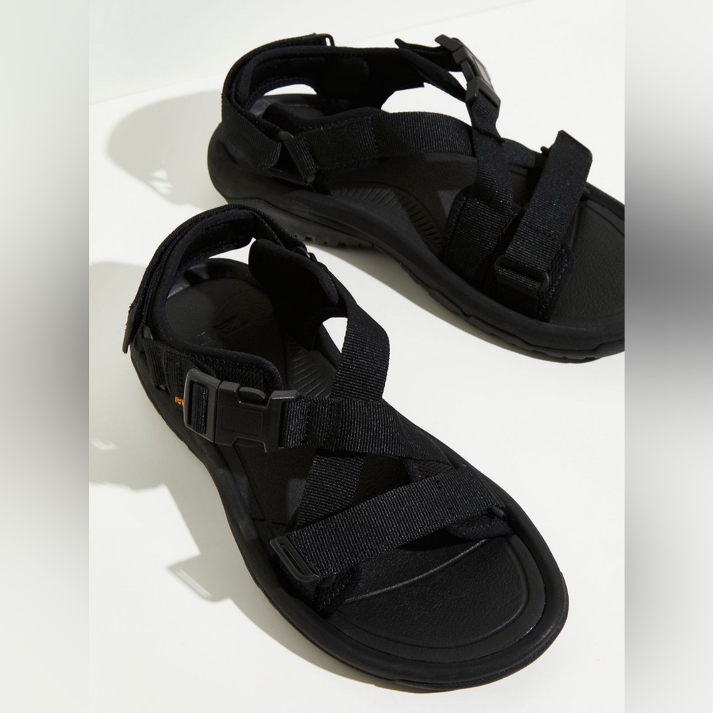 Teva Black Strappy Sport Sandals